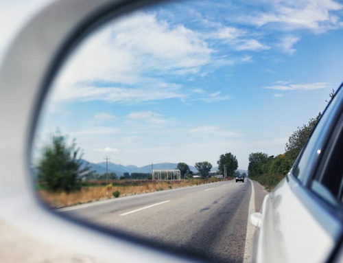 A Car And A Driver Reach The End Of Their Road